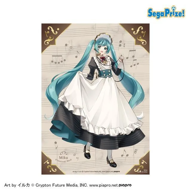Aイルカ】初音ミクシリーズ ビジュアルボード“初音ミク”-クラシカル