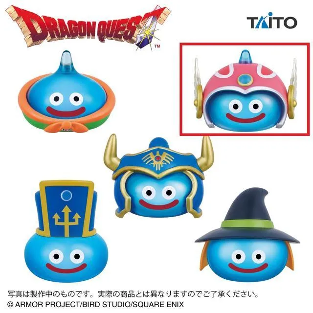 ドラゴンクエスト　ビッグクリアフィギュア　職業スライム　4種　ナムコ　フィギュア D戦士スライム】ドラゴンクエスト AM ビッグクリアフィギュア ～職業