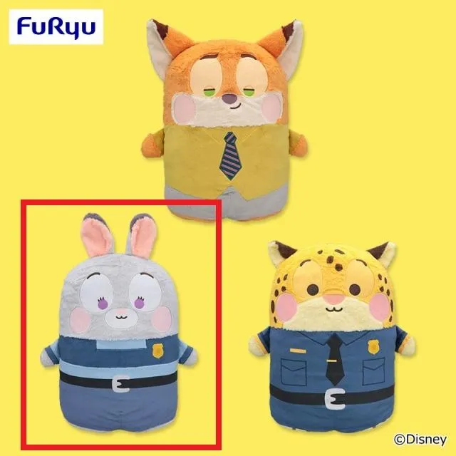 Bジュディ】ズートピア ならべてどーみぃふれんず おおきい!ぬいぐるみ