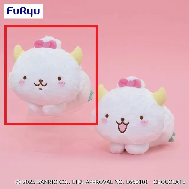 Aノーマル(口閉じ)】がおぱわるぅ ふわもこBIGぬいぐるみ オンライン