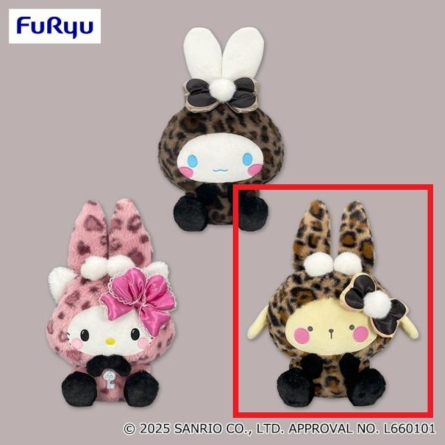 Cポムポムプリン】サンリオキャラクターズ ギャルらび・BIGぬいぐるみ