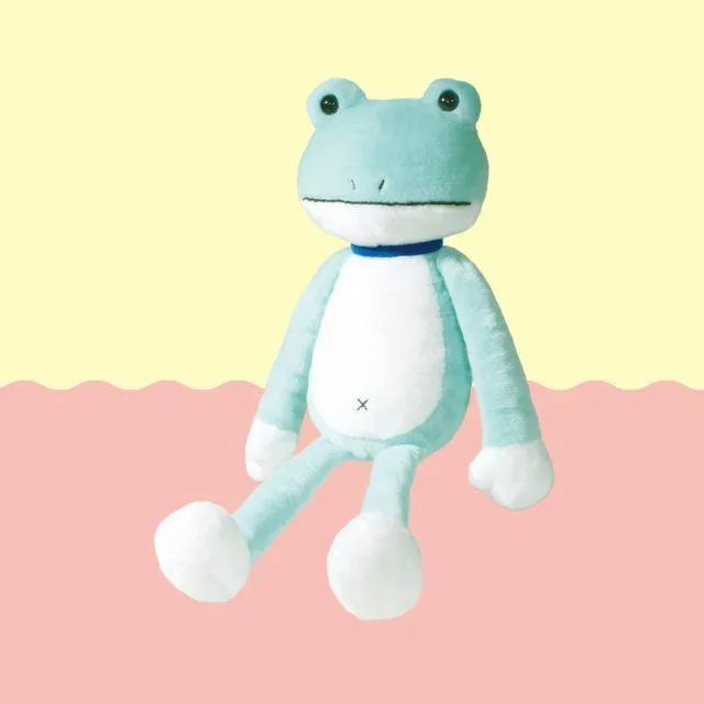 【超激レア、値下げ】特大なまけたろう（中古です）　ぬいぐるみ Aイケダ(青緑)】着ぐるみけろりん 50cm オンラインクレーンゲーム DMM