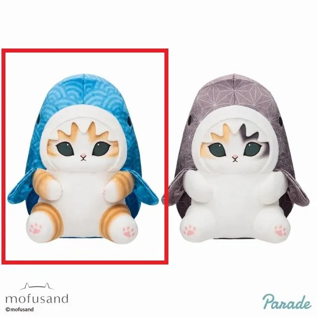A青藍】mofusand サメにゃん～和～BIGぬいぐるみ オンラインクレーン