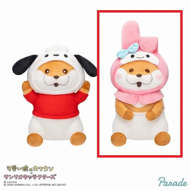 Bカワウソ×マイメロディ】可愛い嘘のカワウソ×サンリオキャラクターズ
