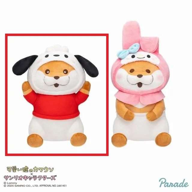 Aカワウソ×ポチャッコ】可愛い嘘のカワウソ×サンリオキャラクターズ