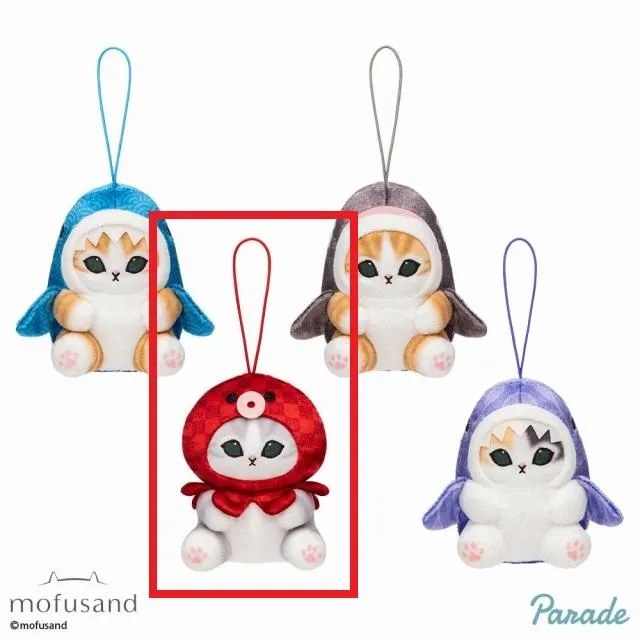 C唐紅】mofusand 海の生き物にゃん～和～マスコット オンライン