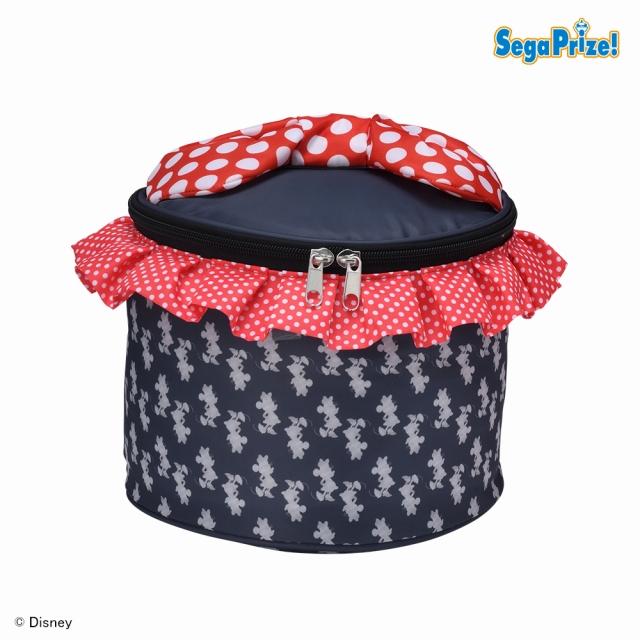 Aミニーマウス】ディズニーキャラクター [PtZ]ビッグポーチ RIBBON
