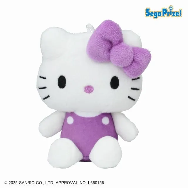 Eパープル】ハローキティ マスコット カラフルVer. オンラインクレーン