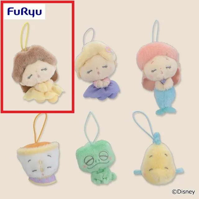 Aベル】ディズニープリンセス ねむぐるみ マスコット オンライン