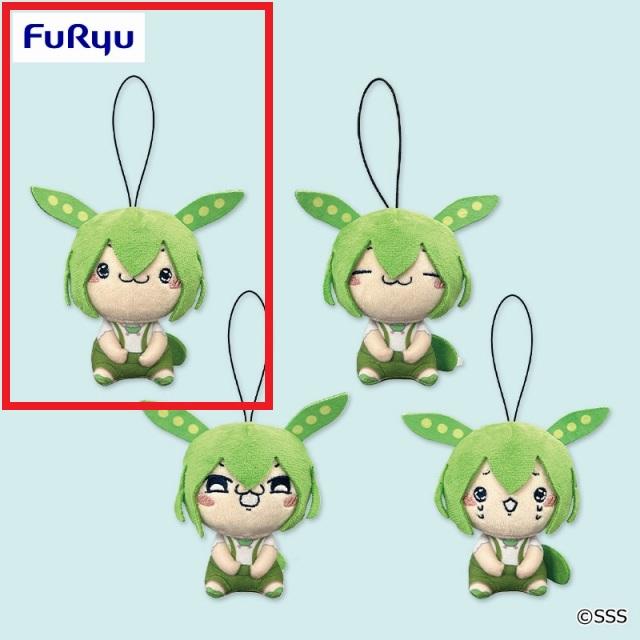 Aにっこり(両目開け)】ずんだもん もちぴこマスコットーずんだもんー