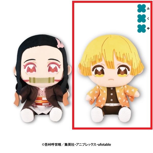 B我妻善逸】鬼滅の刃 ぬいぷりけおすわりBIG2 オンラインクレーン