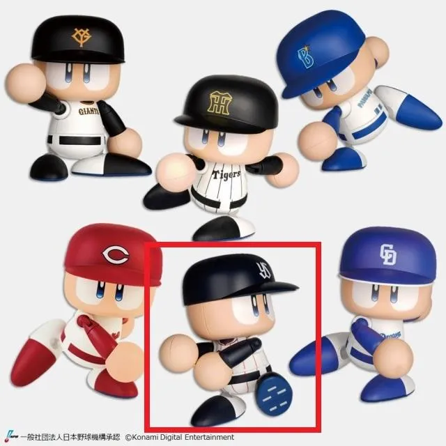 パワフルプロ野球　アクションフィギュア　セ・リーグ E東京ヤクルトスワローズ】パワフルプロ野球 パワプロくん プライズ