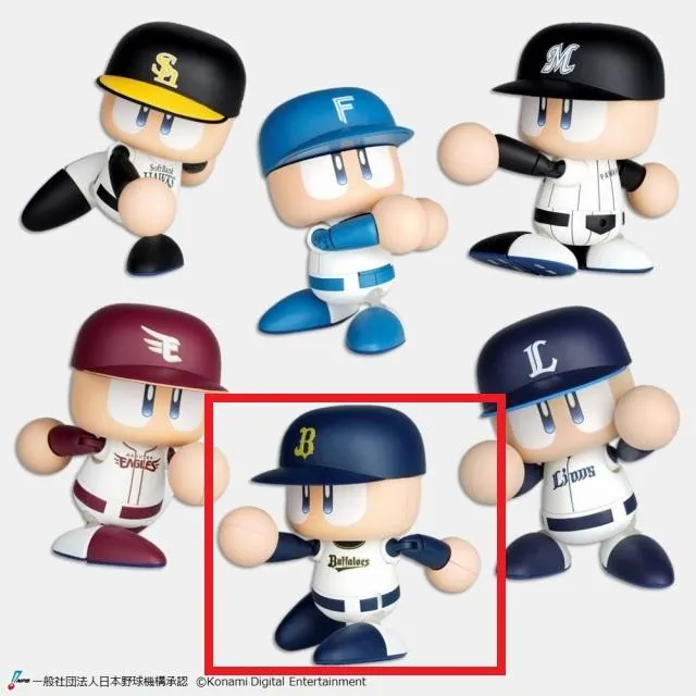パワフルプロ野球　プライズアクションフィギュア パシフィック・リーグ全種セット パワフルプロ野球 パワプロくん プライズアクションフィギュア