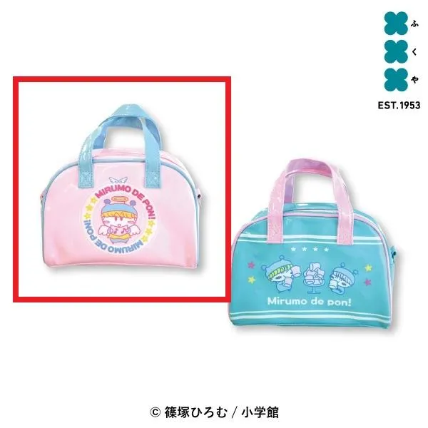 Bピンク】ミルモでポン! ボストンバッグ オンラインクレーンゲーム DMM