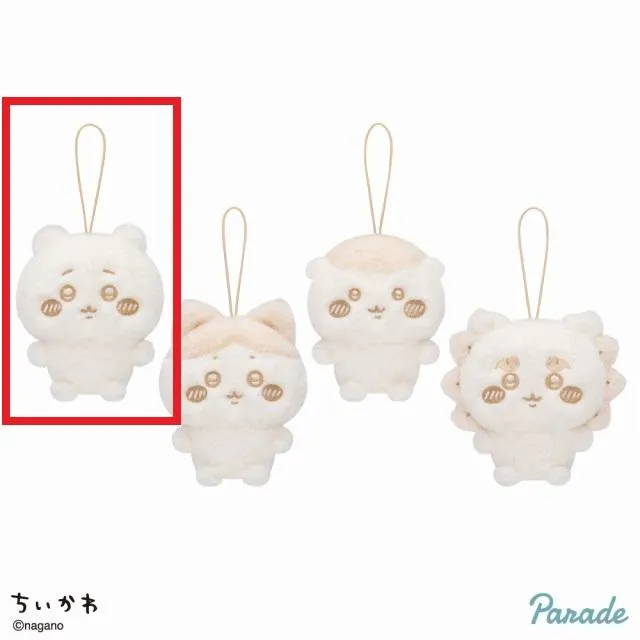Aちいかわ】ちいかわ ぬいぱれっと～ミルクいろ～マスコット①