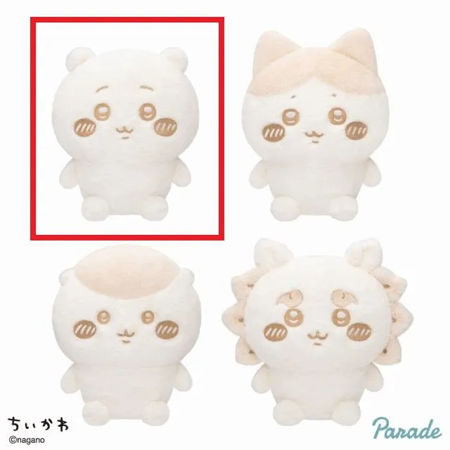 Aちいかわ】ちいかわ ぬいぱれっと～ミルクいろ～ぬいぐるみ①