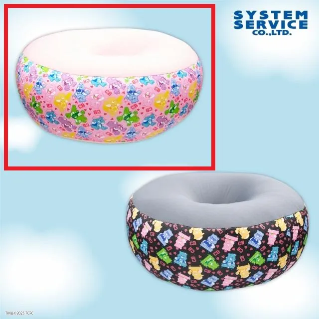 Aピンク】Care Bears ビーズクッションXL プレミアムDX オンライン