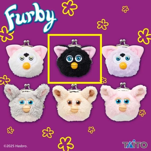 Bウィッチーズキャット】ファービー レトロファービー がまぐちポーチ