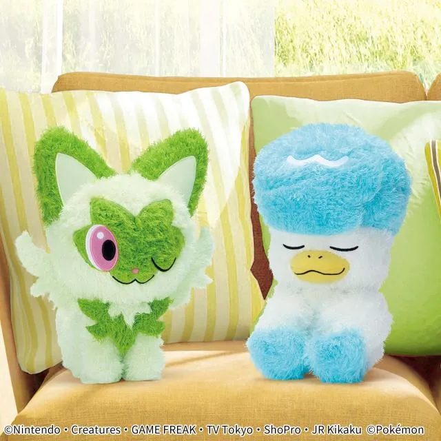 Aニャオハ】ポケットモンスター もふぐっと くつろぎタイムぬいぐるみ