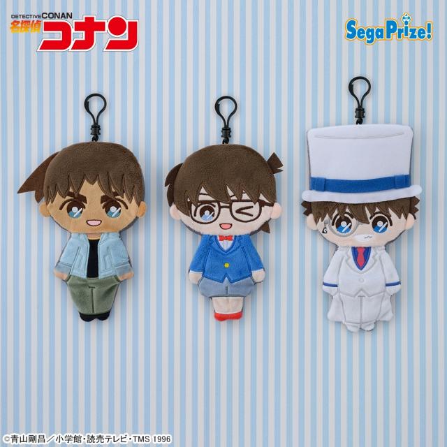 A江戸川コナン】名探偵コナン ともポーチ“コナン&怪盗キッド&平次”(EX