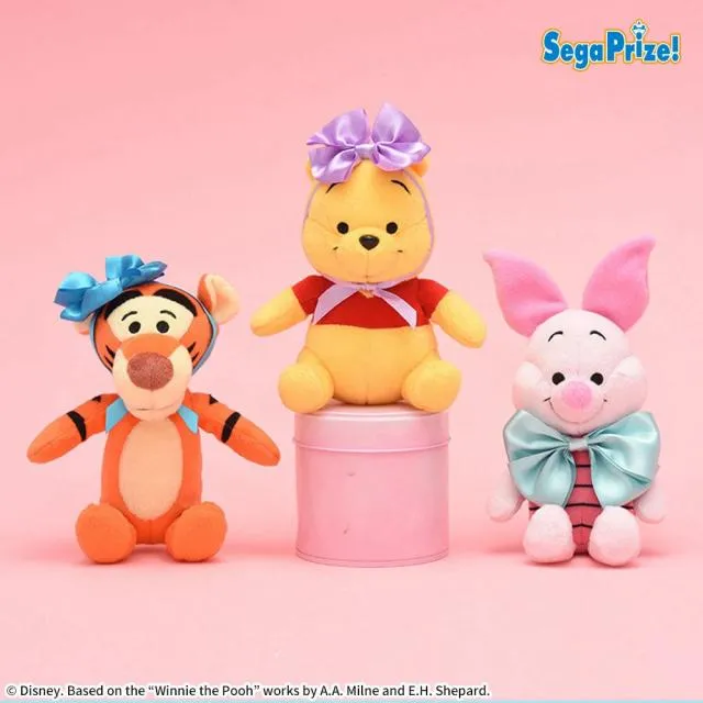 Cピグレット】くまのプーさん ぬいぐるみ リボンVer. オンライン