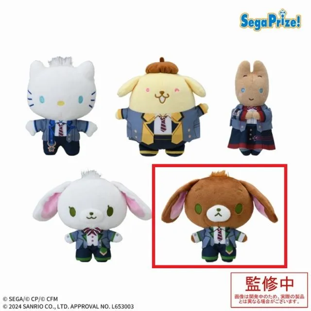 初音ミク サンリオキャラクターズ ぬいぐるみ 6種セット ピアプロ サンリオ Eくろうさ】プロジェクトセカイ カラフルステージ!feat. 初音ミク
