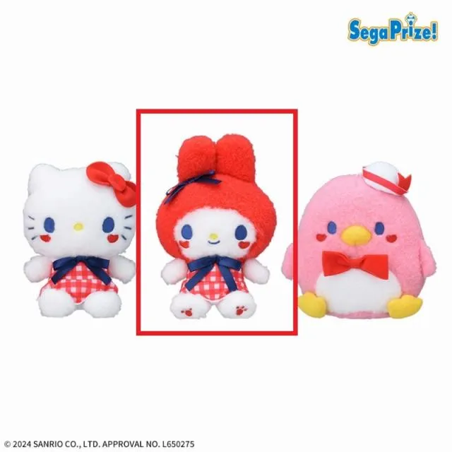 Bマイメロディ】ゆるかわ サンリオキャラクターズ ぬいぐるみ Lovely