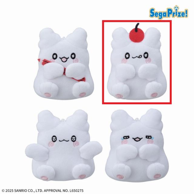 Bさくらんぼ】はなまるおばけ マスコット オンラインクレーンゲーム