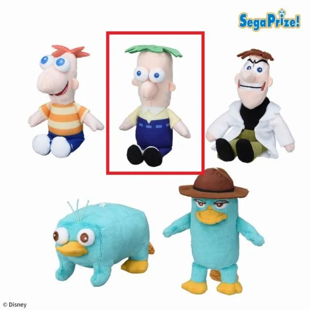 Bファーブ】フィニアスとファーブ マスコット オンラインクレーン