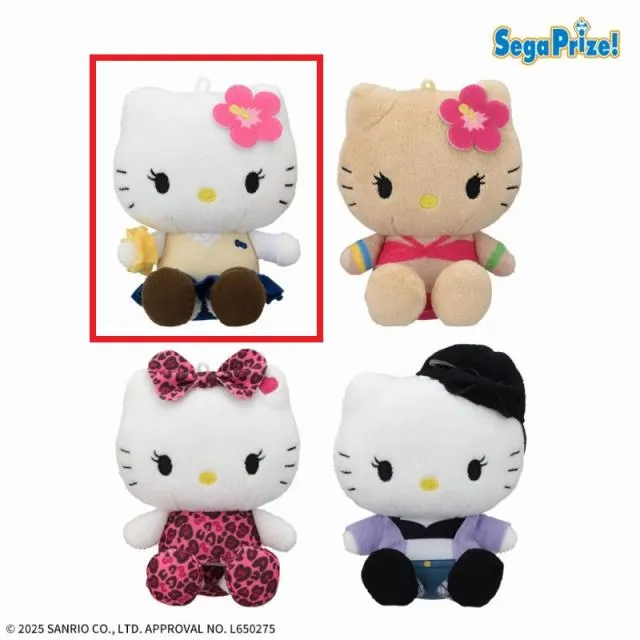 A平成コギャル】ハローキティ マスコット ×〇×〇ギャル オンライン