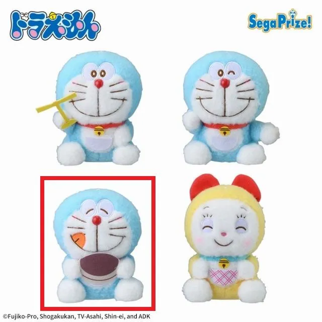 Cどらやき】ドラえもん 赤いほっぺ ぬいぐるみ ふわりVer.(EX
