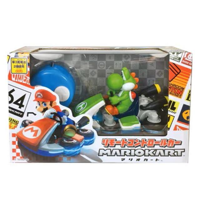マリオカート7 リモートコントロールカー ヨッシー クッパ 競争 お正月 家族 マリオカート7 リモートコントロールカー ヨッシー クッパ 競争