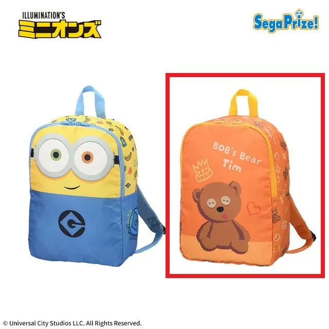 Bティム】ミニオン [PtZ]リュック“ボブ&ティム” オンラインクレーン