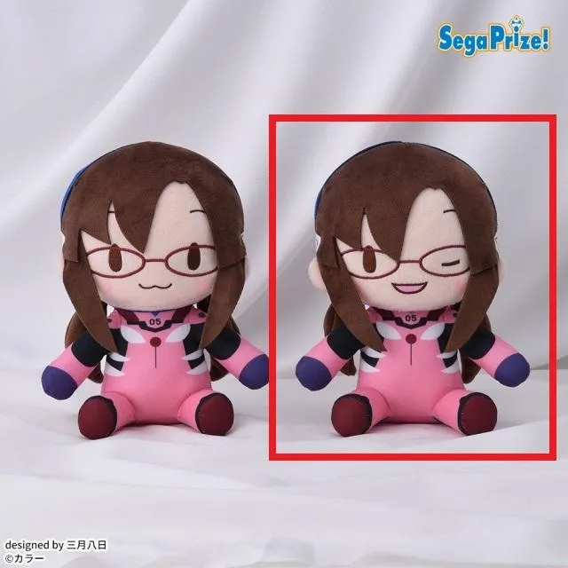 Bマリ(ウインク)】エヴァンゲリオンシリーズ ふわぷち Mぬいぐるみ