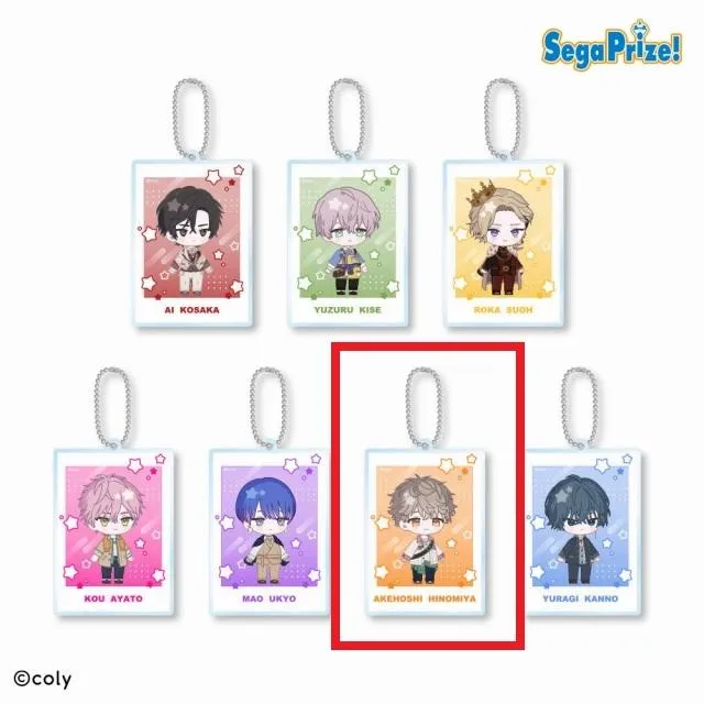 F樋宮明星】『ブレイクマイケース』 クリアキーチェーン～本部&交際部