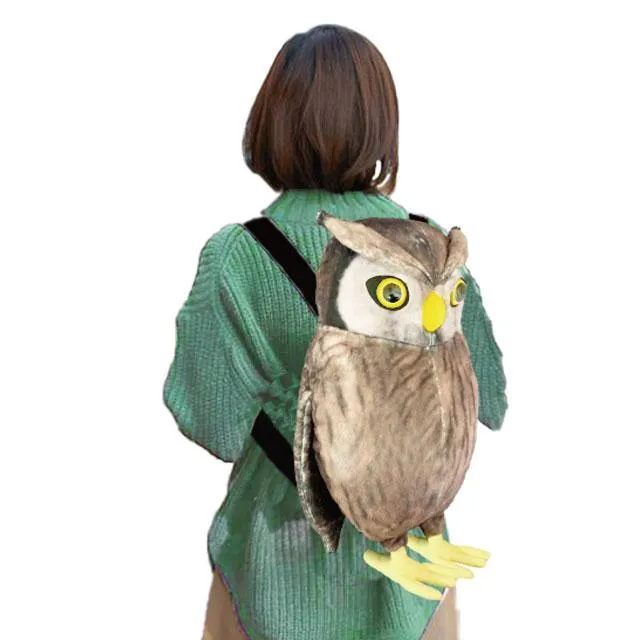 Aフクロウ】鳥リュック～フクロウ&ミミズク オンラインクレーンゲーム