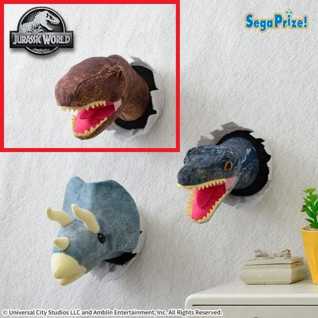 A:T.REX】ジュラシック・ワールド ぬいぐるみ あたま飛び出しVer.(EX
