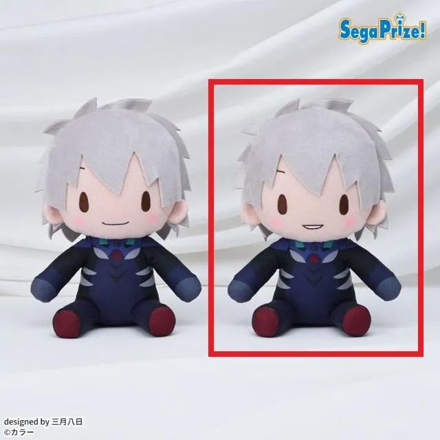 Bにっこり(口開け)】エヴァンゲリオンシリーズ ふわぷち Mぬいぐるみ
