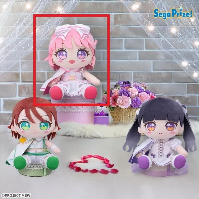 前橋ウィッチーズ ふわぷち　Mぬいぐるみ　ユイナ　アズ　マイ　キョウカ　チョコ 前橋ウィッチーズ ふわぷち Mぬいぐるみ “赤城ユイナ＆新里アズ