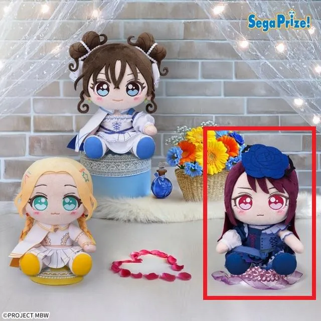 C膳栄子】前橋ウィッチーズ ちょこんとおすわり ぬいぐるみVol.2(EX