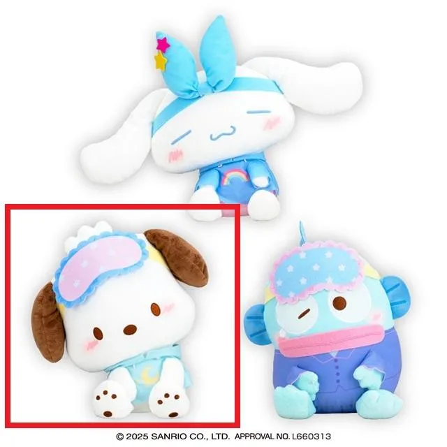 Aポチャッコ】サンリオキャラクターズ ねむねむどり～みんぐドールBIG