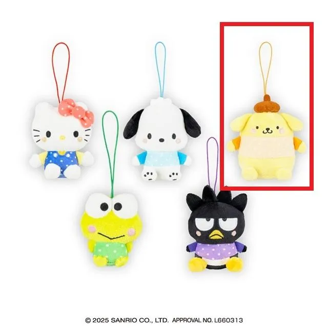 Eポムポムプリン】サンリオキャラクターズ 水玉コスチュームマスコット