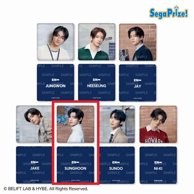 E:SUNGHOON】ENHYPEN コンパクト二面鏡(EX) オンラインクレーンゲーム