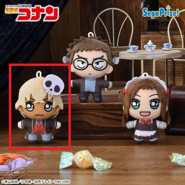 名探偵コナン マスコット Matowooz 安室透 6個セット A安室透】名探偵コナン Matowooz! マスコット“安室&風見&梓”(EX