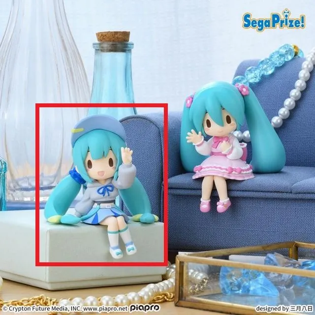 Aボーイッシュ】初音ミクシリーズ ふわぷち ちょこのせ ミニフィギュア