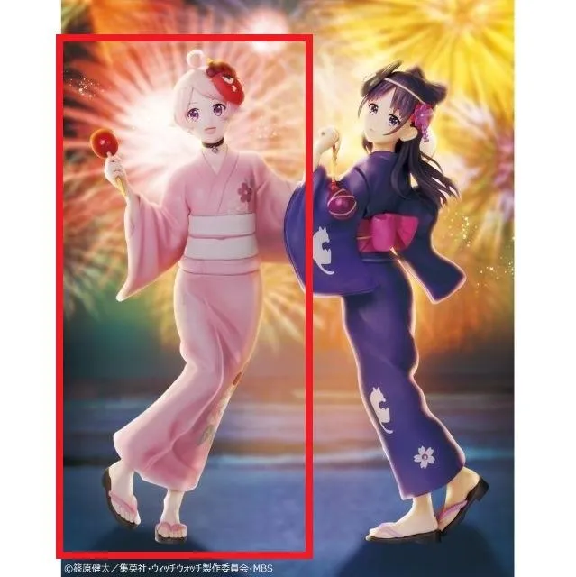 ブラッディロア ユーゴ フィギュア 未組み立て 若月ニコ】TVアニメ『ウィッチウォッチ』 浴衣フィギュア 若月ニコ