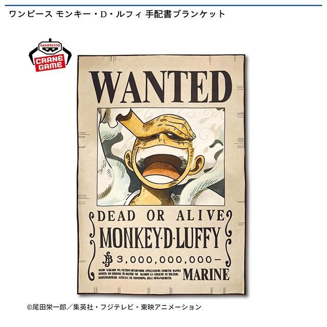 モンキー・D・ルフィ】ワンピース モンキー・D・ルフィ 手配書