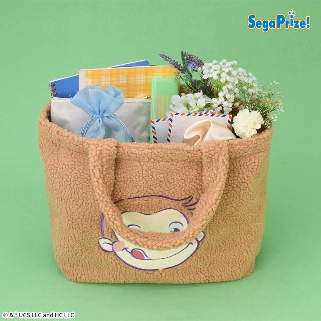 おさるのジョージ [PtZ]もこもこビッグトートバッグ オンライン