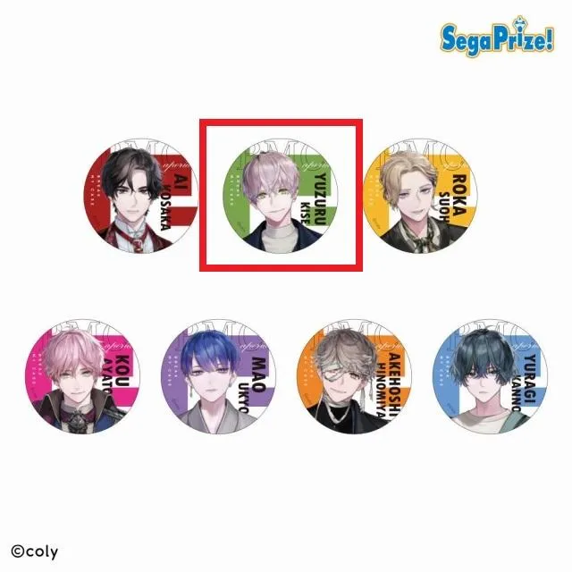 B城瀬由鶴】『ブレイクマイケース』 缶バッジ～本部&交際部～Vol.2(EX