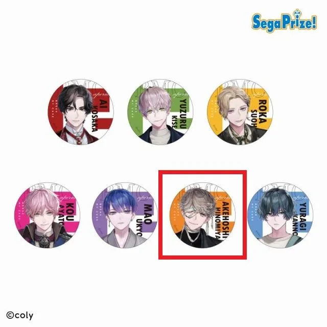 F樋宮明星】『ブレイクマイケース』 缶バッジ～本部&交際部～Vol.2(EX